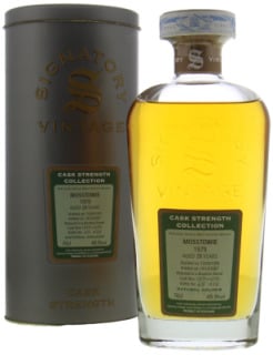 Mosstowie - 28 Years Old Signatory Vintage Cask Strength Collection Cask 12771 & 72 49.9% 1979