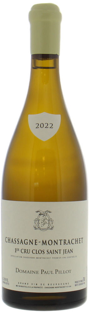 Paul Pillot - Chassagne Montrachet Clos Saint Jean 1er cru 2022