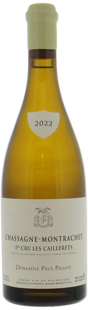 Paul Pillot - Chassagne Montrachet Les Caillerets  1er cru 2022