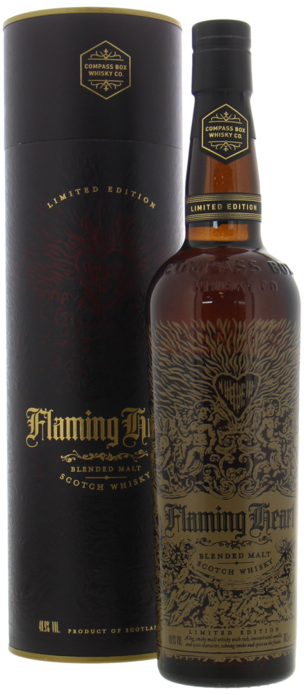 Compass Box - Flaming Heart 5th Edition Limited Edition 48.9% NV 10148