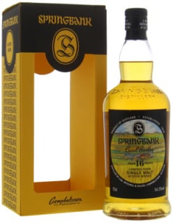 Springbank - 16 Years Old Local Barley 54.3% 1999