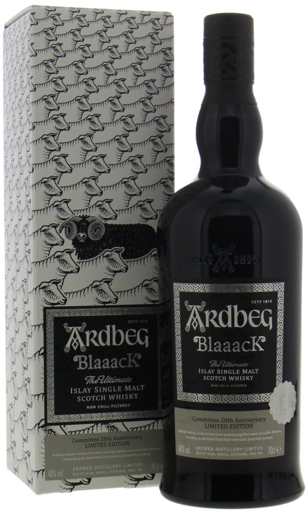 Ardbeg - Blaaack Committee 20th Anniversary LIMITED EDITION 46% NV 10149