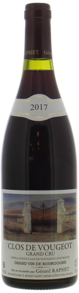 Gérard Raphet - Clos de Vougeot 2017