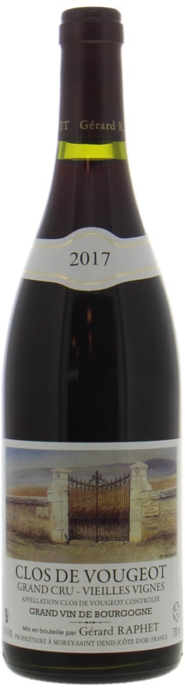 Gérard Raphet - Clos de Vougeot Vieilles Vignes 2017