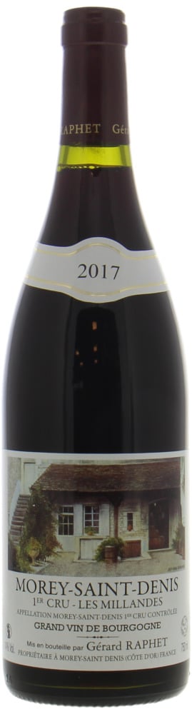 Gérard Raphet - Morey-Saint-Denis 1er Cru Les Millandes 2017