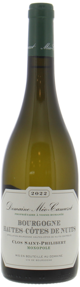 Meo Camuzet - Hautes Cotes de Nuits  Clos St. Philbert Blanc 2022