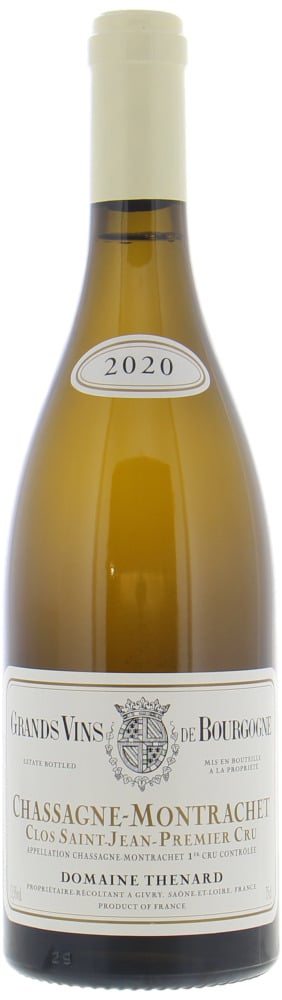 Thenard Baron - Chassagne Montrachet Clos St Jean 1er cru 2020