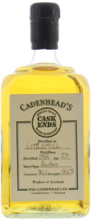 Littlemill - 23 Years Old Cadenhead Cask Ends Cask 489 58.6% 1992