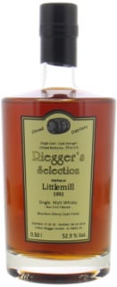 Littlemill - 22 Years Old Riegger's Selection Closed Distillery 52.9% 1992