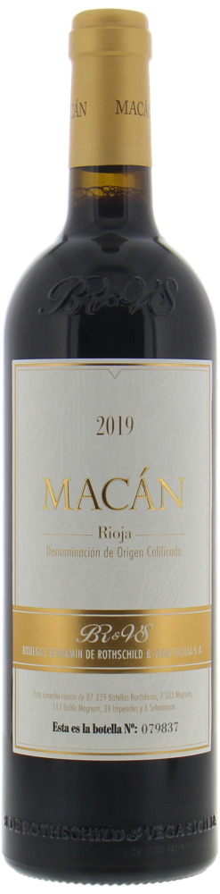 Benjamin de Rothschild & Vega Sicilia - Macan 2019