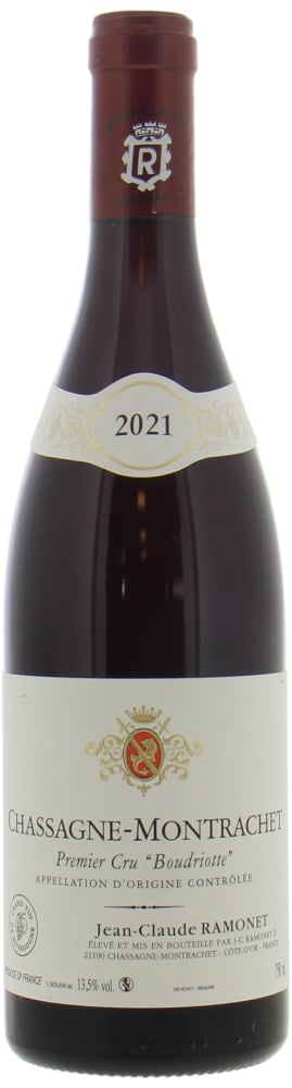 Jean-Claude Ramonet - Chassagne Montrachet 1er Cru Boudriotte Rouge 2021