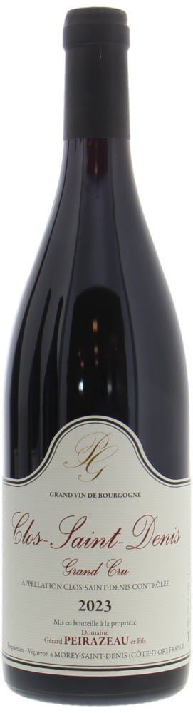 Domaine Gérard Peirazeau et Fils - Clos Saint Denis 2023