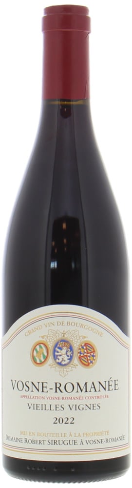 Robert Sirugue - Vosne Romanee Vieilles Vignes 2022