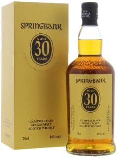 Springbank - 30 Years Old 2025 Release 46% NV