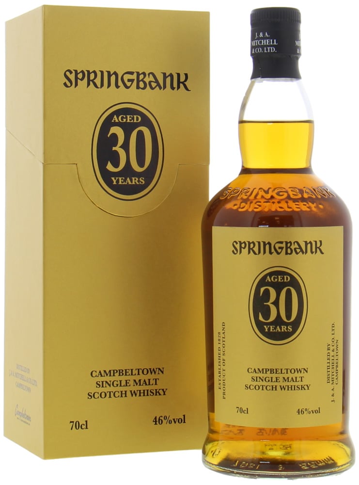 Springbank - 30 Years Old 2025 Release 46% NV