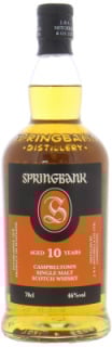 Springbank - 10 Years Old 2024 Edition 46% NV
