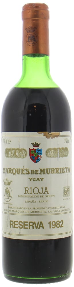 Marques de Murrieta - Ygay Reserva 1982
