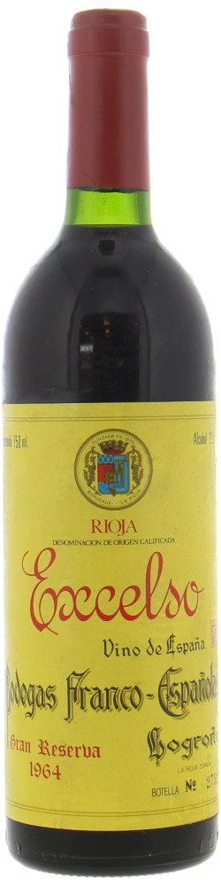 Bodegas Franco-Espanolas - Excelso Gran Reserva 1964