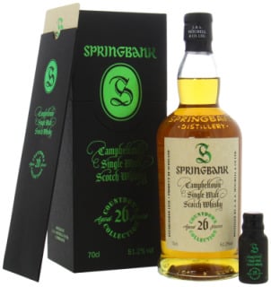 Springbank - 26 Years Old Countdown Collection NV