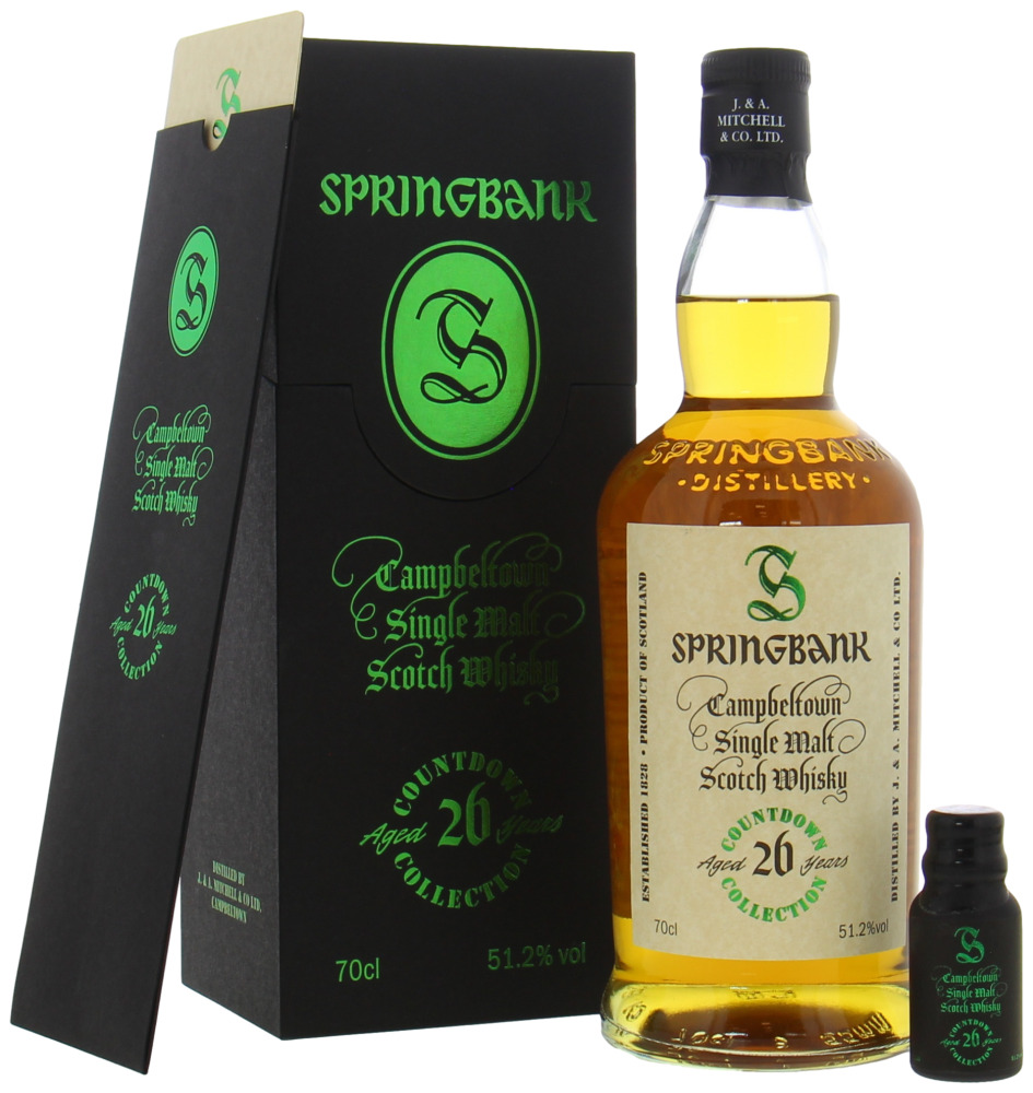 Springbank - 26 Years Old Countdown Collection NV 10154