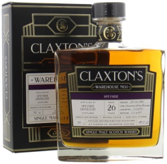 Speyside Distillery - 26 Years Old Claxton's cask C22050 1996