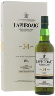 Laphroaig - 34 Years Old The Ian Hunter Story Book 5 1988