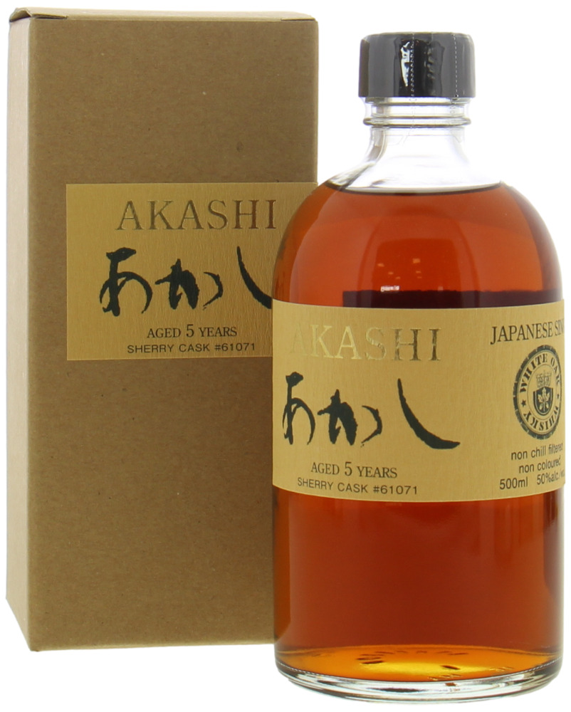 Eigashima Shuzo - Akashi White Oak Cask 61071 50%  10150