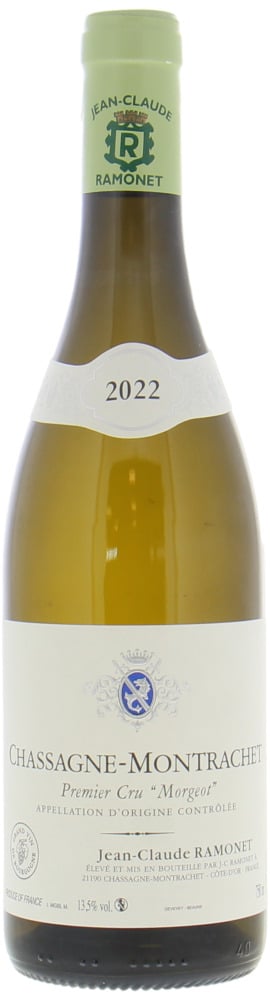 Jean-Claude Ramonet - Chassagne Montrachet Morgeot 1er cru 2022