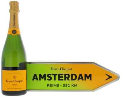 Veuve Clicquot - Arrow Amsterdam Yellow Label Brut NV