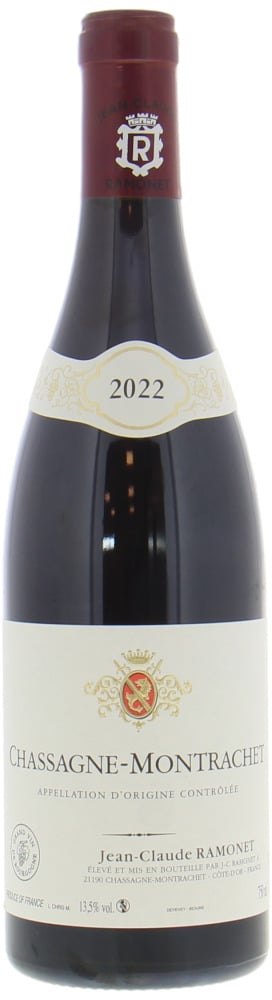 Jean-Claude Ramonet - Chassagne Montrachet rouge 2022