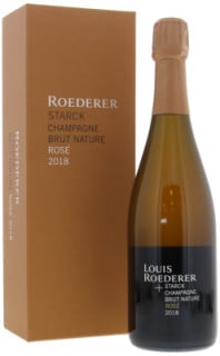 Louis Roederer et Philippe Starck - Brut Nature Rose 2018