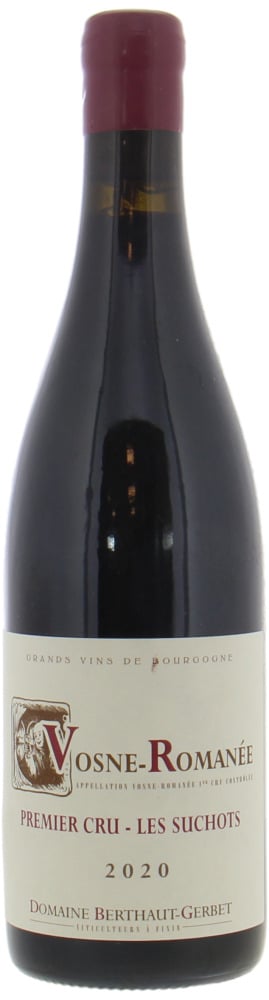 Domaine Berthaut Gerbet - Vosne Romanee Les Suchots 2020