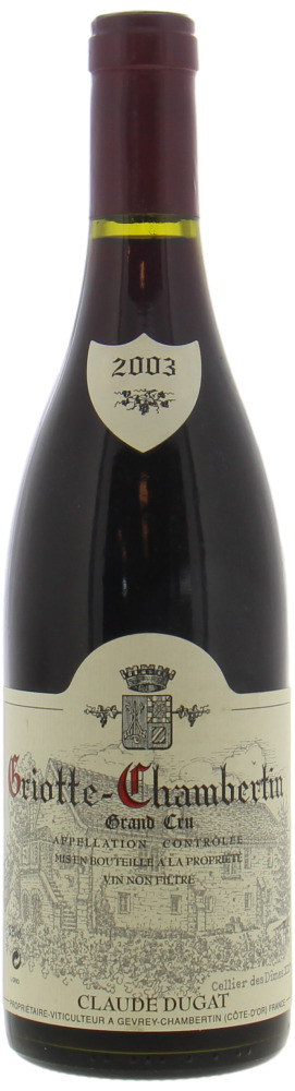Claude Dugat - Griotte Chambertin 2003