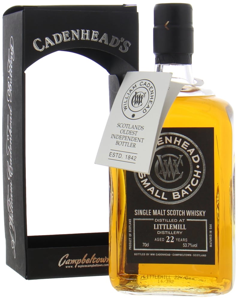 Littlemill - 22 years old Cadenhead Small Batch 1992