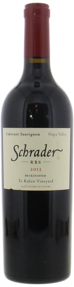 Schrader Cellars - Cabernet Sauvignon RBS Beckstoffer To Kalon Vineyard 2013