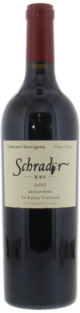 Schrader Cellars - Cabernet Sauvignon RBS Beckstoffer To Kalon Vineyard 2015