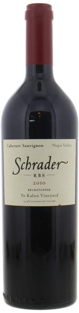 Schrader Cellars - Cabernet Sauvignon RBS Beckstoffer To Kalon Vineyard 2010