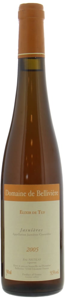 Domaine de Belliviere - Elixir de Tuf Jasnieres 2005