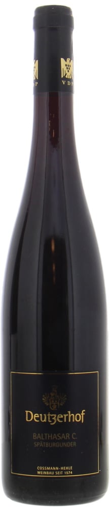 Deutzerhof Cossmann-Hehle - Balthasar C. Spatburgunder 2013