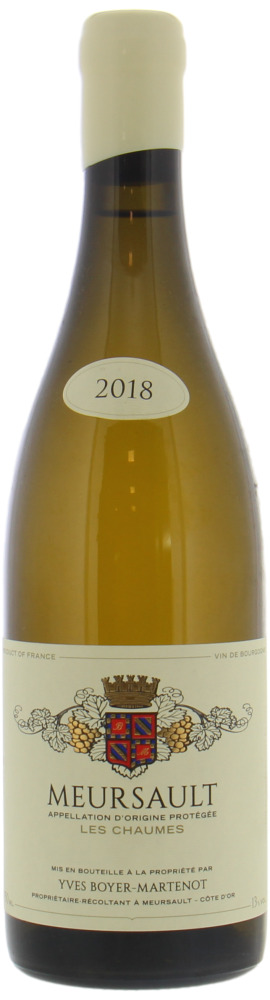 Yves Boyer-Martenot - Meursault les Chaumes 2018