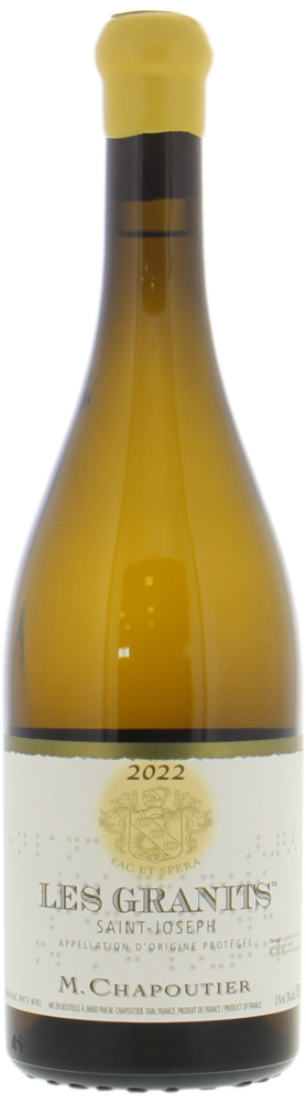 M. Chapoutier - St.Joseph Blanc Granits 2022
