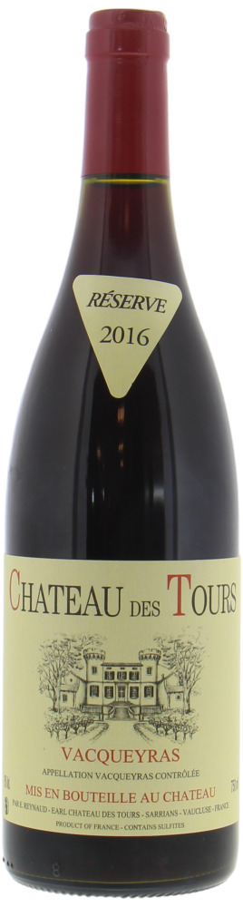 Rayas - Chateau des Tours Vacqueyras Rouge 2016