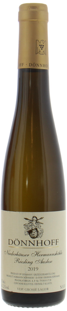 Donnhoff - Niederhauser Hermanshohle Riesling Auslese Goldkapsel 2019