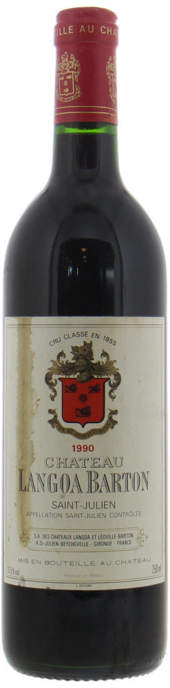 Chateau Langoa Barton - Chateau Langoa Barton 1990