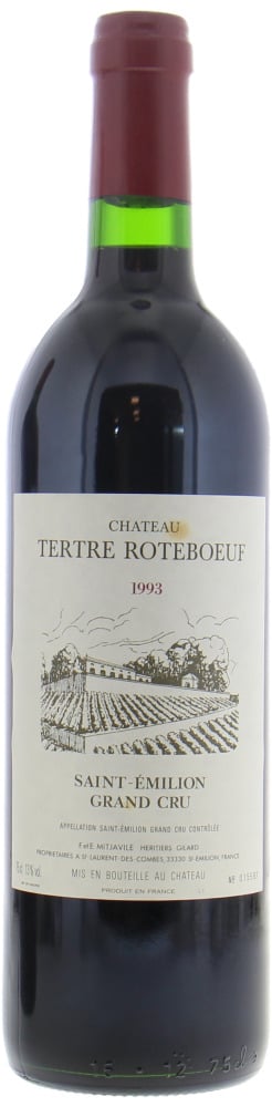 Chateau Tertre de Roteboeuf - Chateau Tertre de Roteboeuf 1993