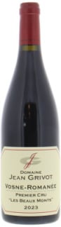 Jean Grivot - Vosne Romanee Les Beaux Monts 2023