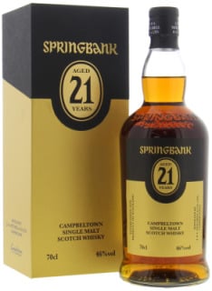 Springbank - 21 Years Old 2025 Edition 46% 