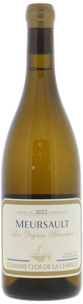 Domaine Clos de la Chapelle - Meursault Les Vignes Blanches 2022