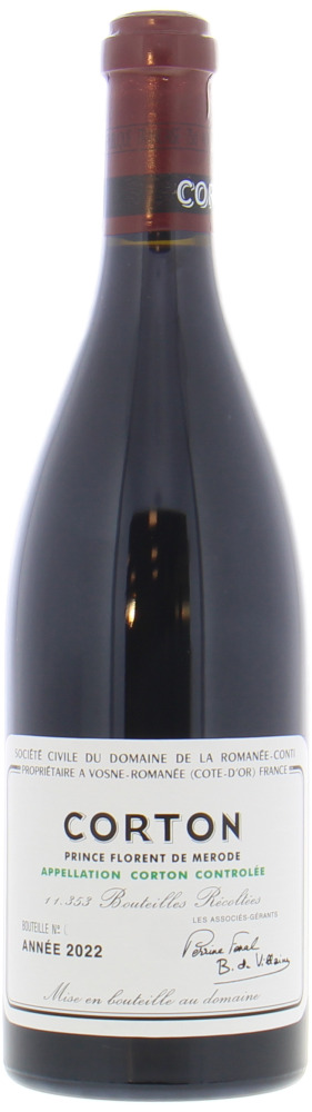 Domaine de la Romanee Conti - Corton 2022