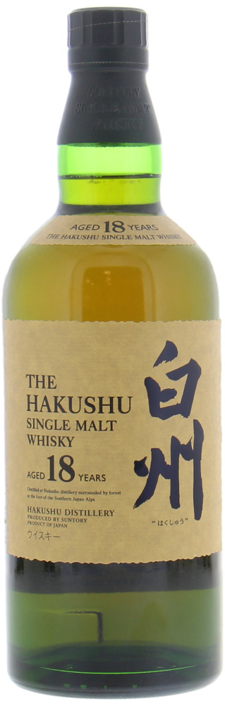 Hakushu - 18 Years Old Single Malt Whisky  10158